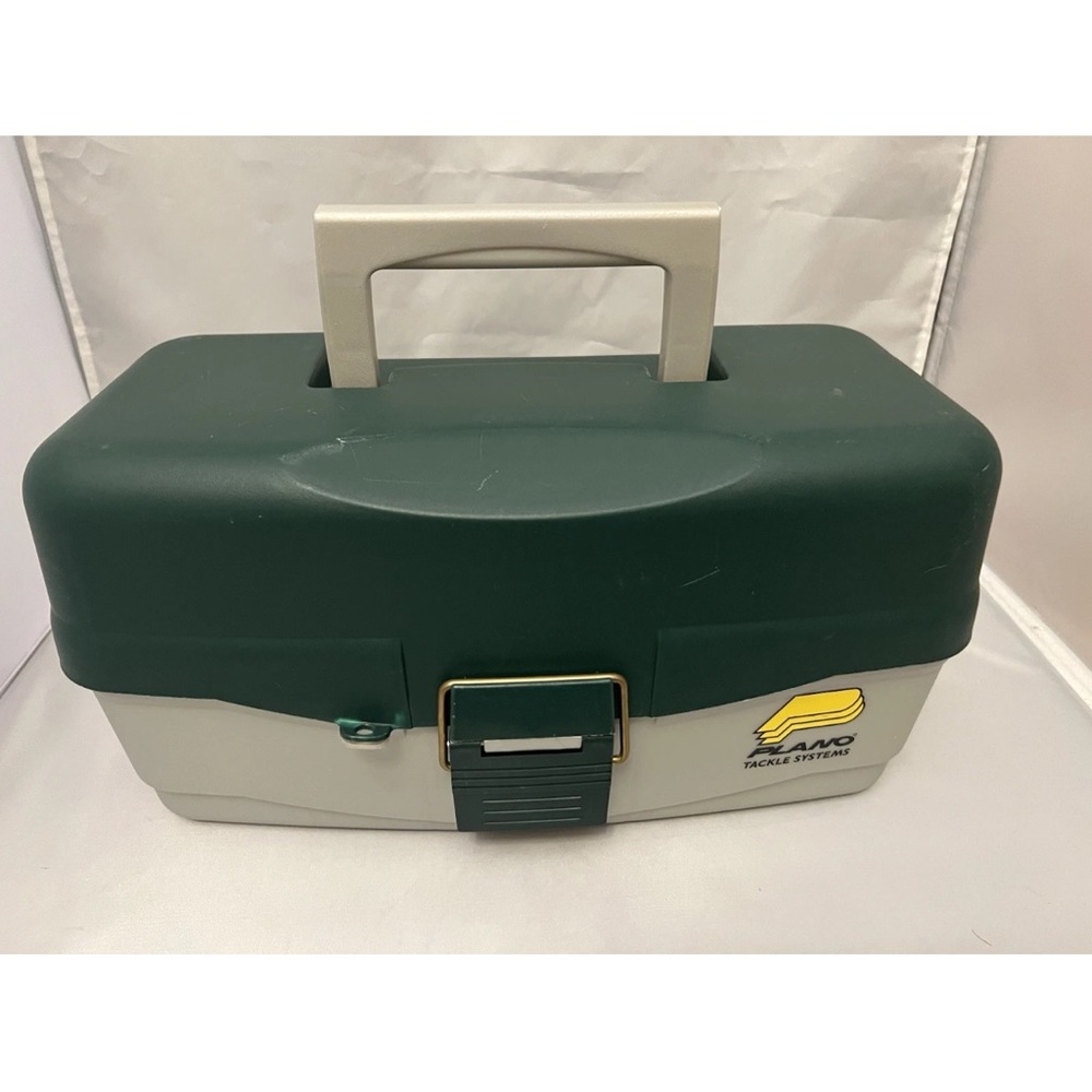 Plano Green and Cream Tackle Box